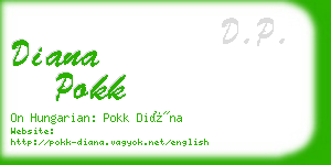 diana pokk business card